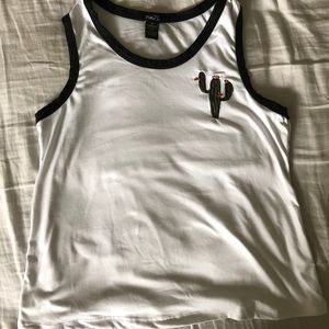 Rue 21 soft white tank top